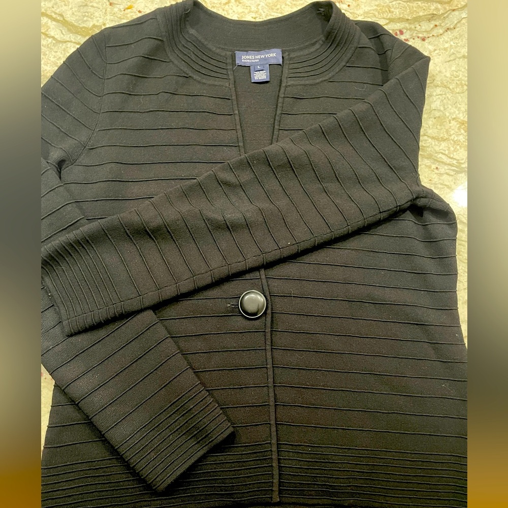 Jones New York Signature Black Jacket